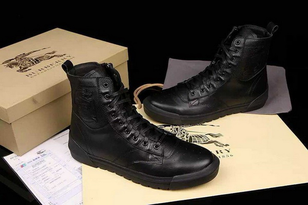 Burberry High-Top Fashion Men Shoes--002